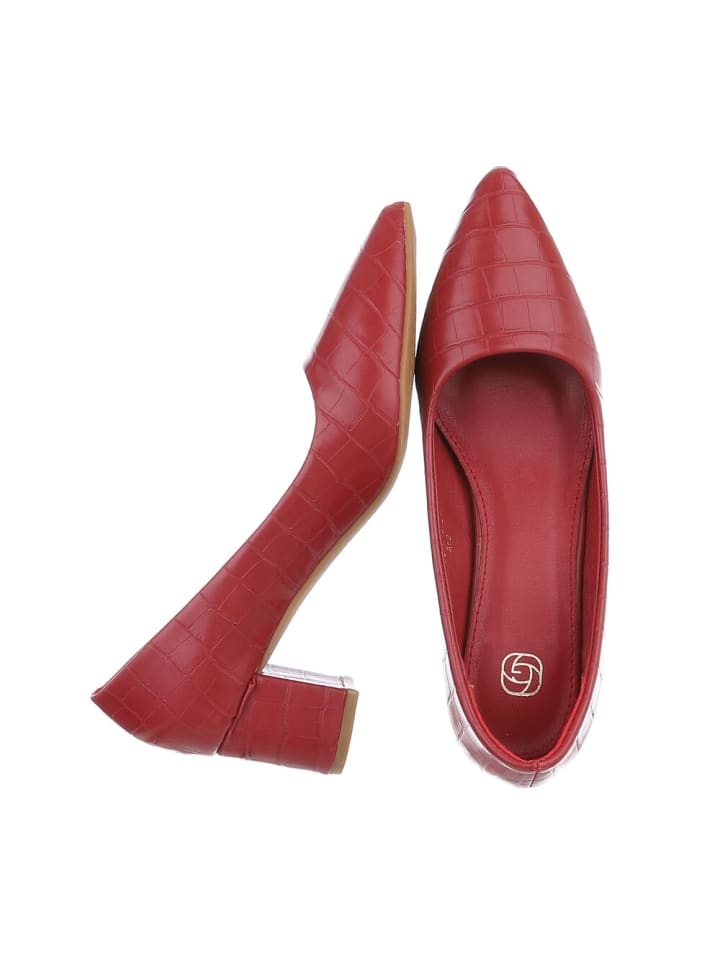Ital-Design Pump in Rot günstig kaufen