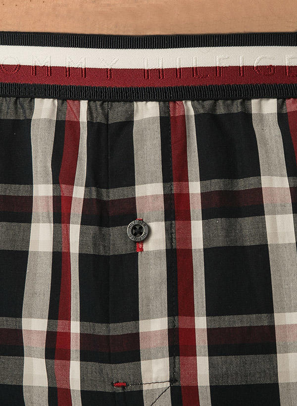 Tommy Hilfiger, Pyjama, Popeline, dunkelblau kariert