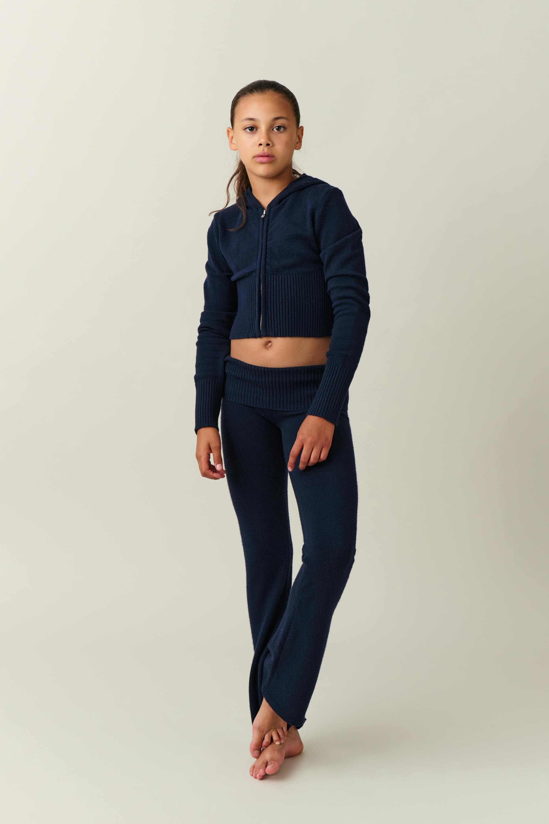 Knitted yoga pants