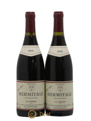 Hermitage Le Vignon Vieilles Vignes JMB Sorrel  2018 - Lot de 2 Bouteilles