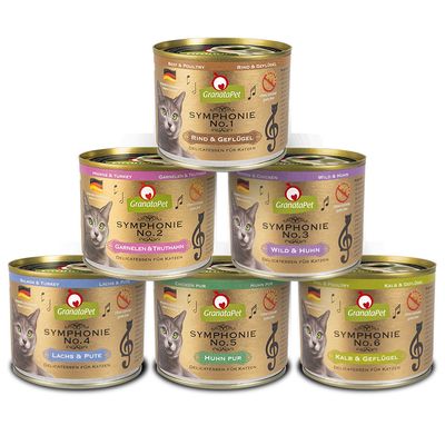 Sparpaket GranataPet Symphonie 12 x 200 g