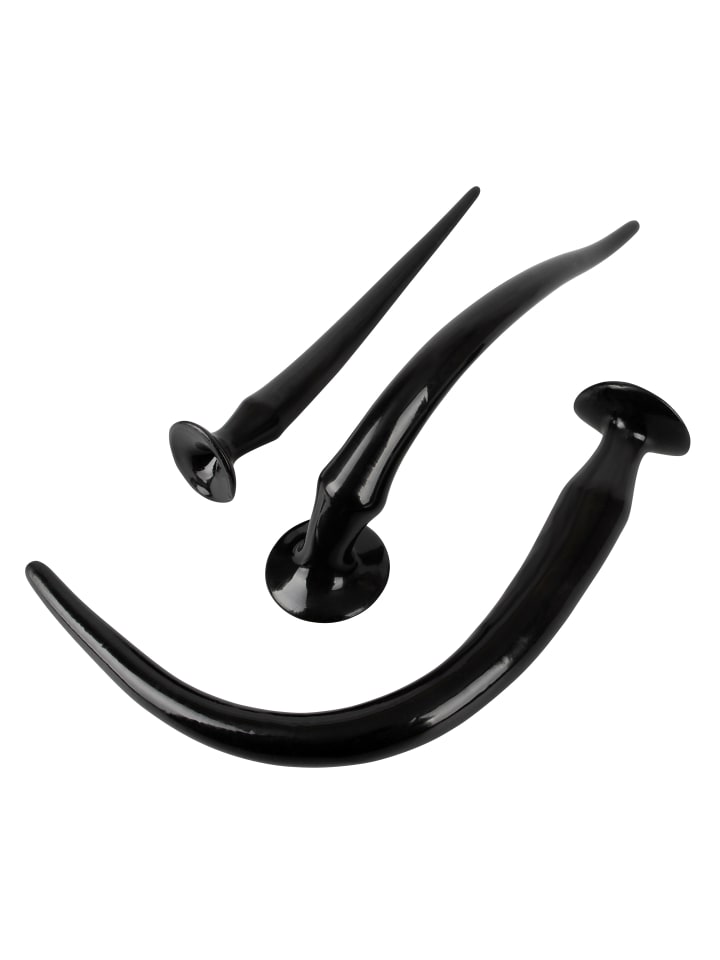 You2Toys Analplug-Set Super Long Flexible B-Plug Set in schwarz günstig kaufen 33,5