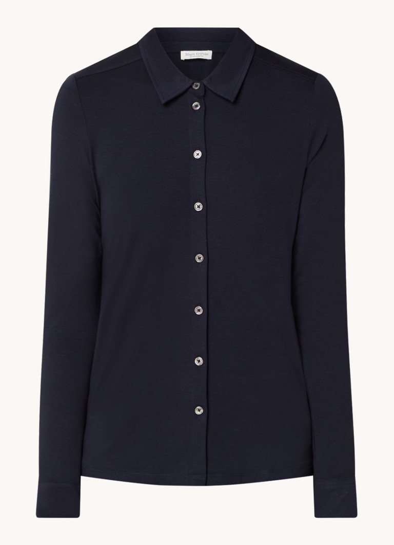 Marc O'Polo Blouse made of jersey with stretch