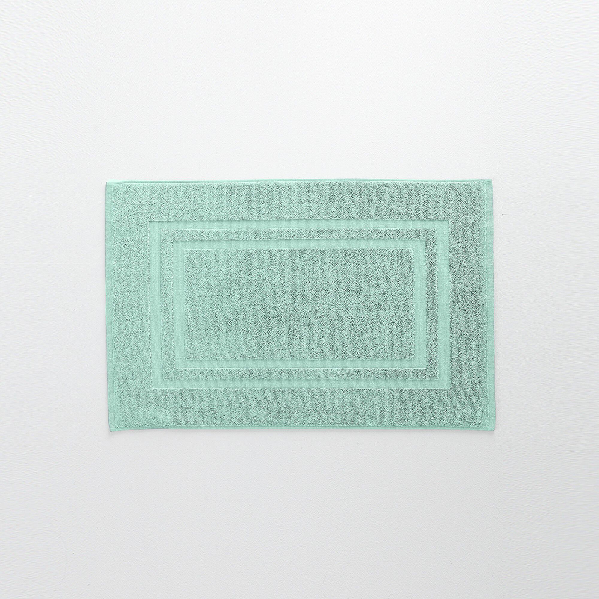 Tapis de bain éponge double liteau