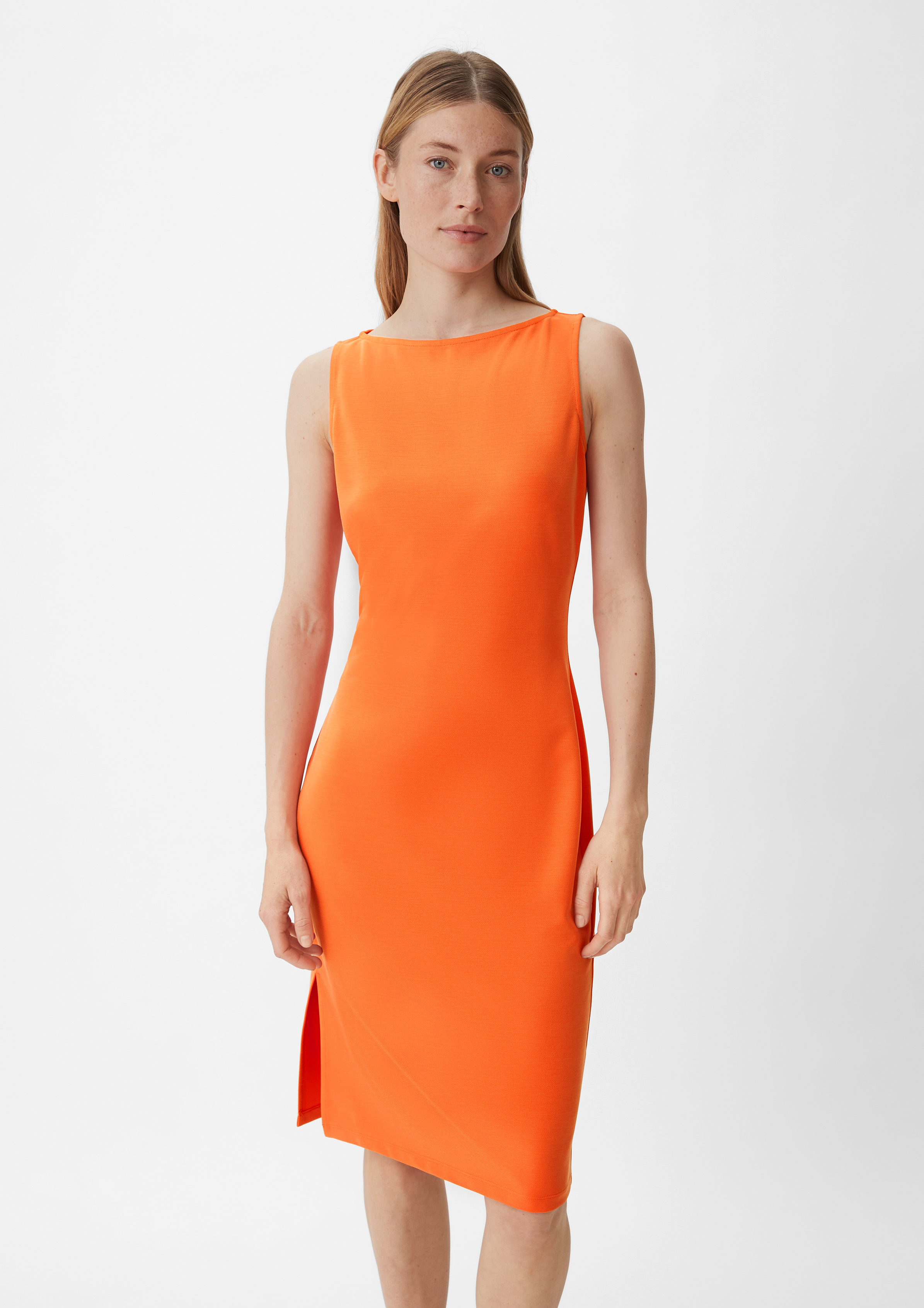 Kleid aus Modalmix - orange