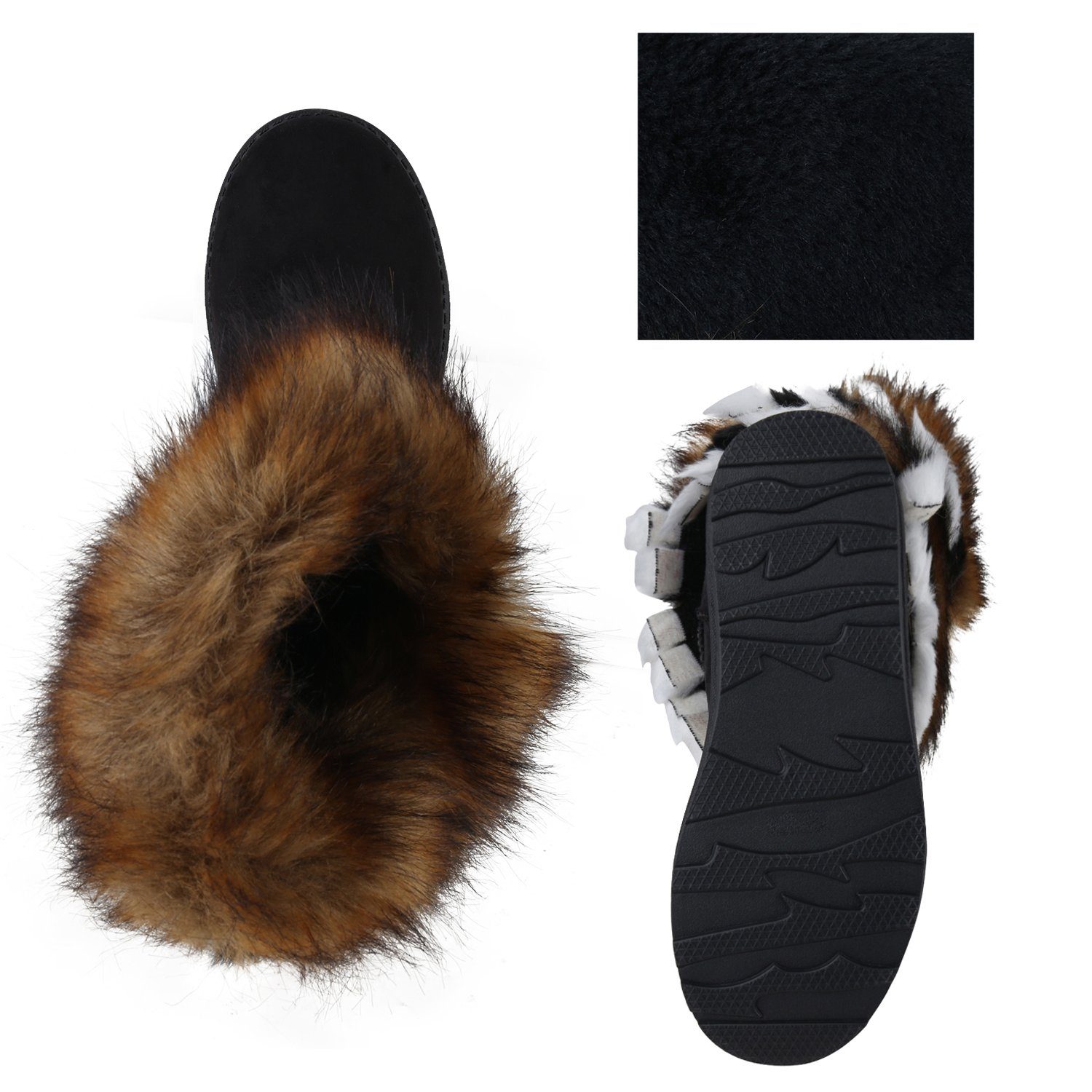 VAN HILL 839605 Winterstiefelette Bequeme Schuhe