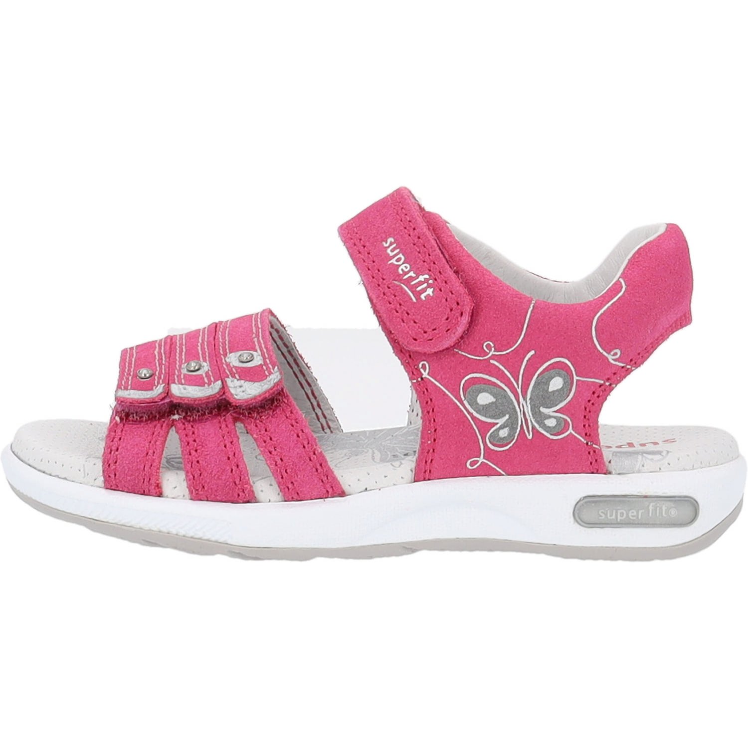 Superfit EMILY 06137, Sandaletten, Kinder, PINK/SILBER