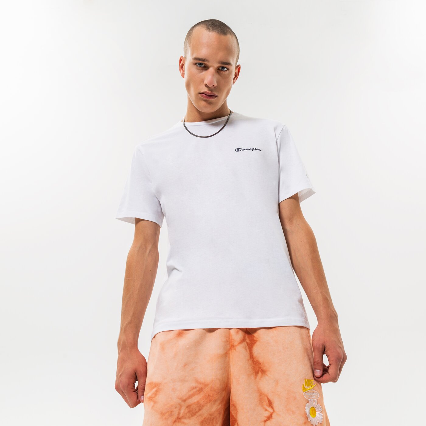 CHAMPION T-SHIRT CREWNECK T-SHIRT Weiß