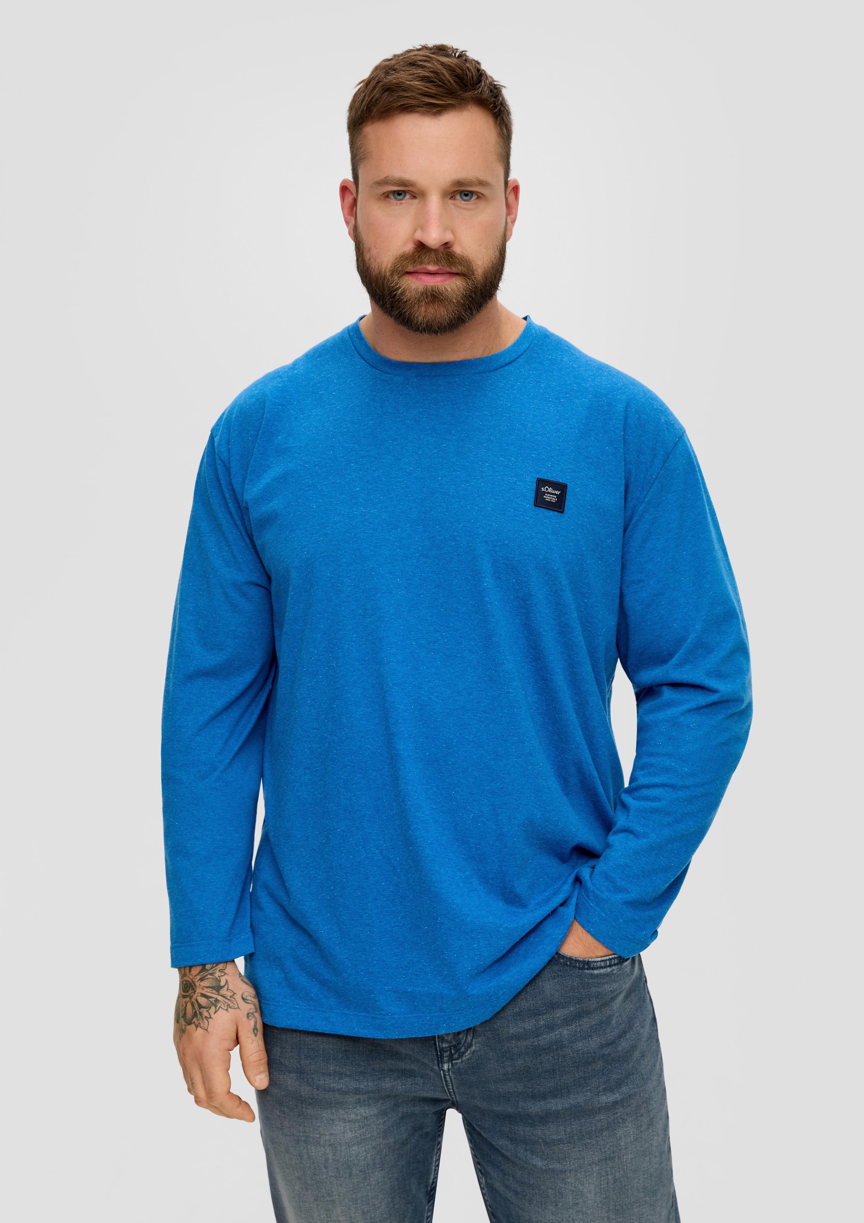 Meliertes Langarmshirt  2143396-55W2