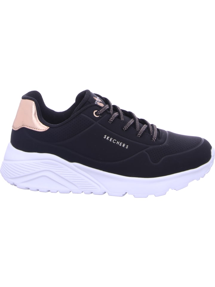 Skechers Schnürhalbschuh in schwarz günstig kaufen