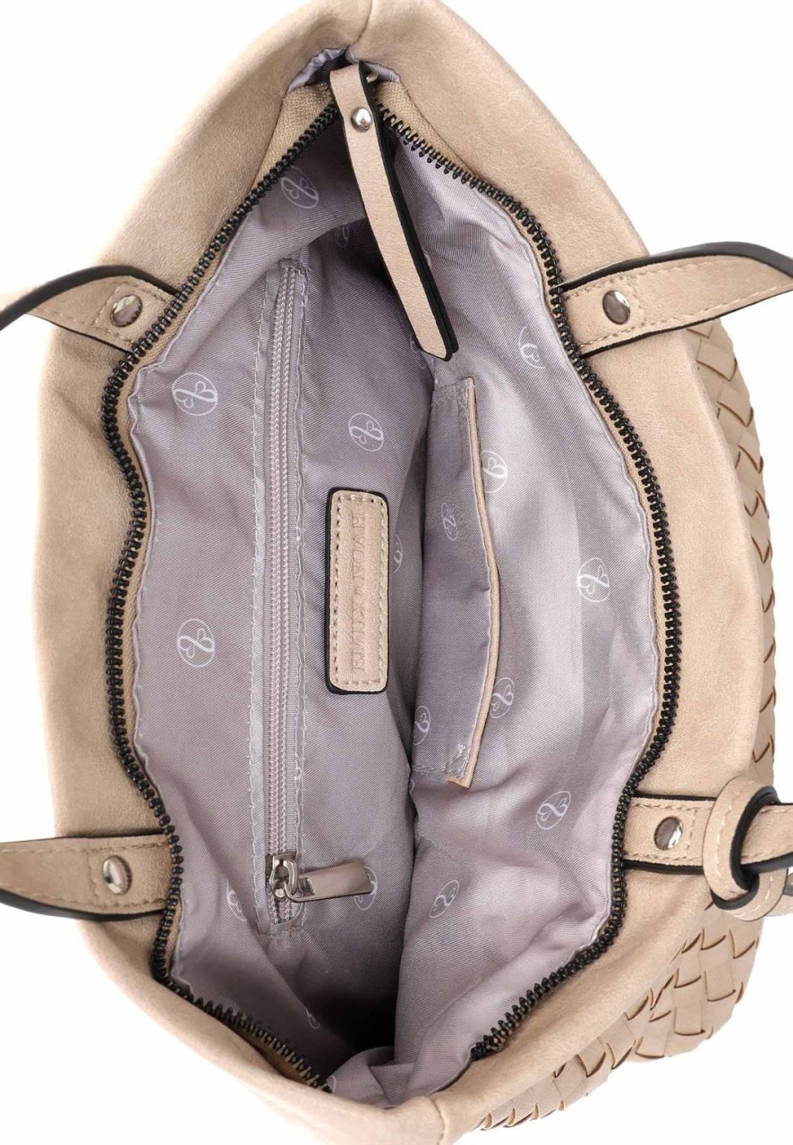 EMILY & NOAH Handtaschen taupe Kristin