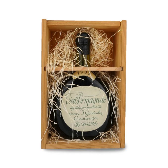 1932 Armagnac Veuve Goudoulin 40% 0,7L
