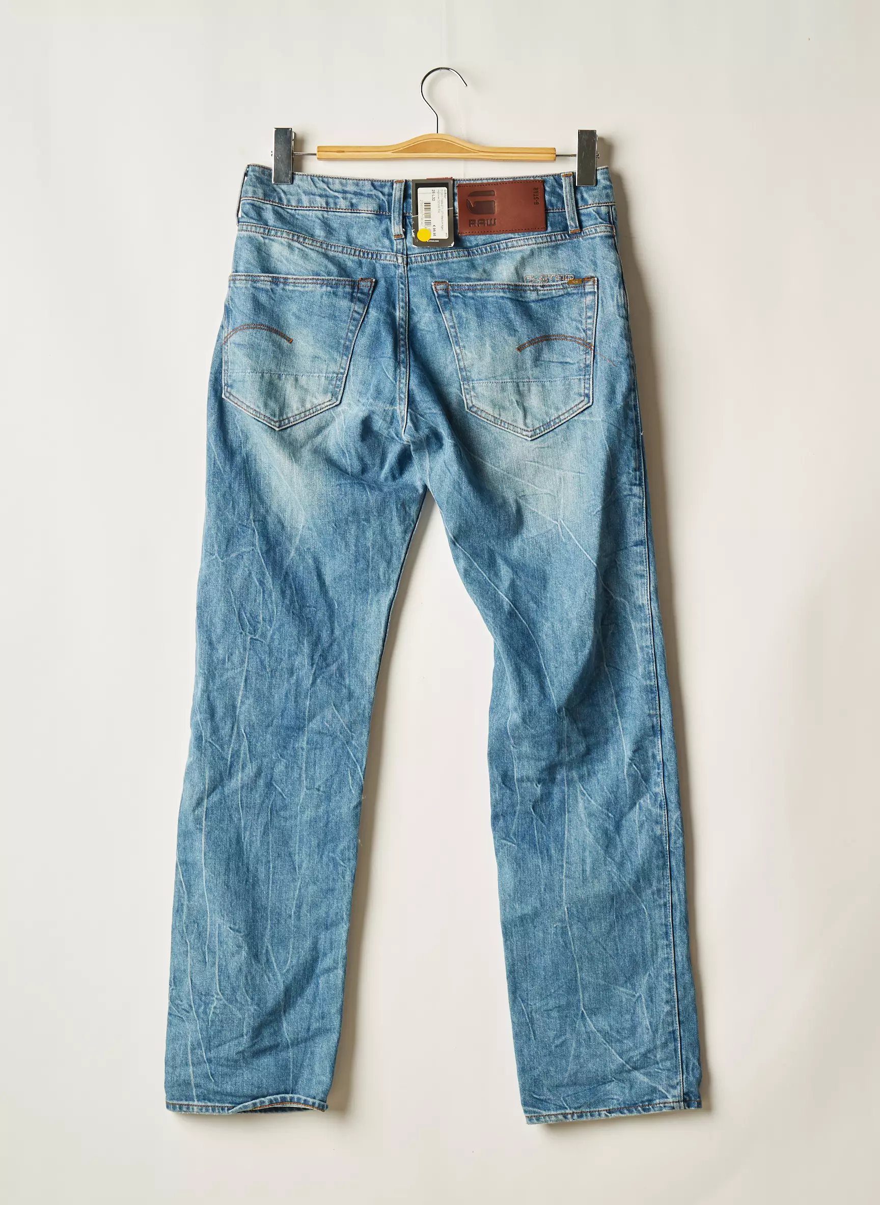 G Star Jeans Coupe Droite Homme couleur bleu