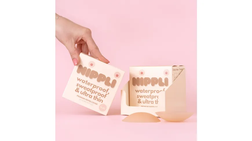 NIPPLI Nippelcover Nude mit Kleber