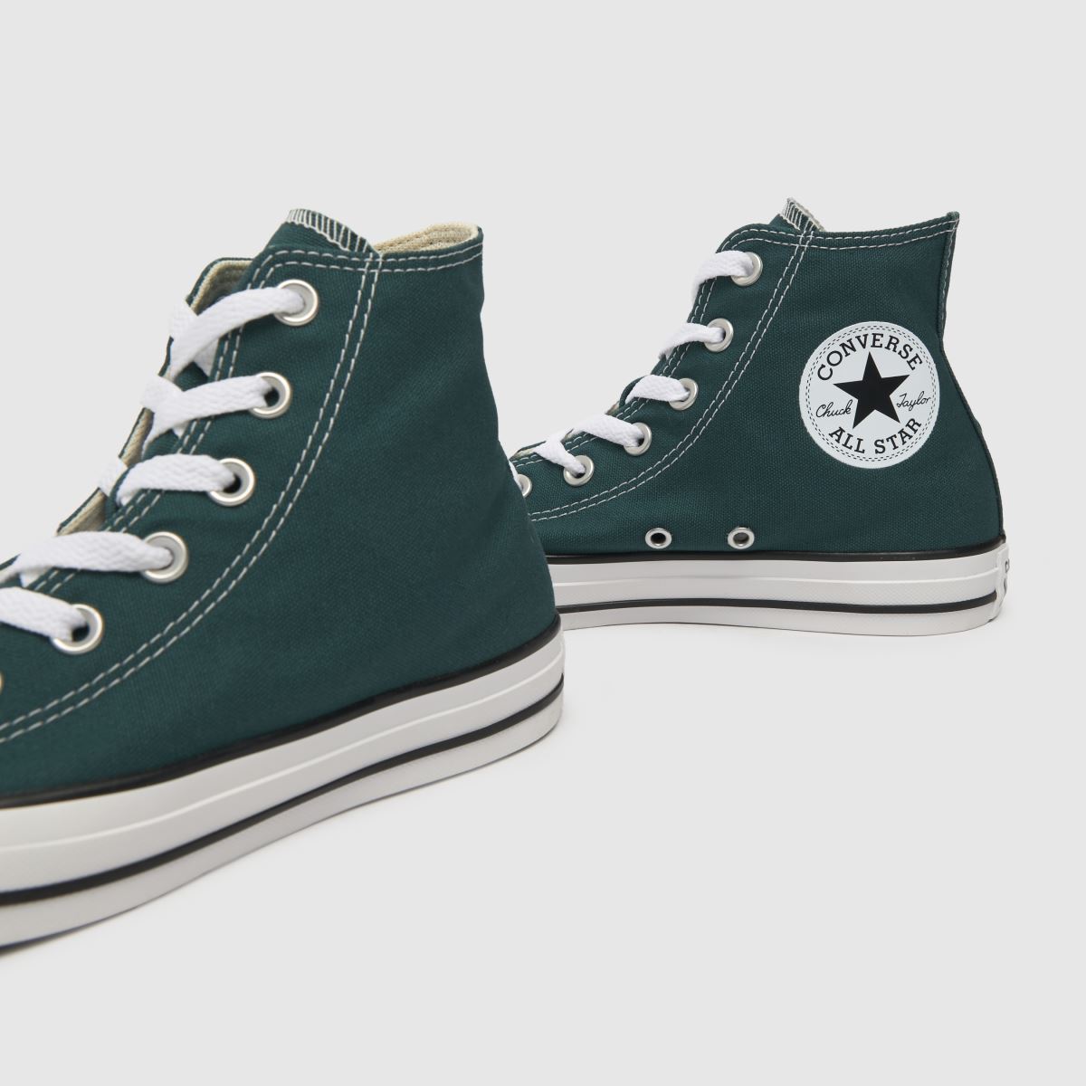Converse All Star Hi sötétzöld tornacipő