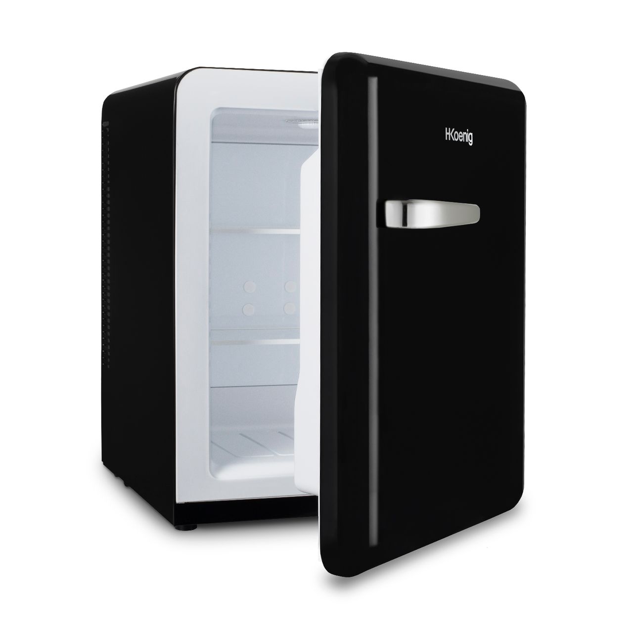 H.Koenig Mini-Bar 31L, Vintage-Design, einstellbare Temperatur 6°-15°C, 24 dB