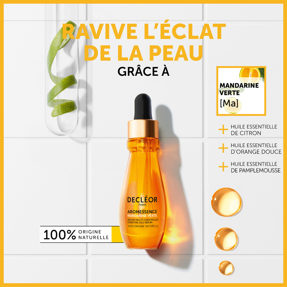 Decléor MANDARINE VERTE Eclat Aromessence Sérum-Huiles Essentielles
