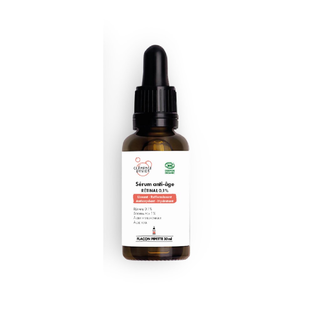 Clemence & Vivien Sérum anti âge au rétinal Sérum