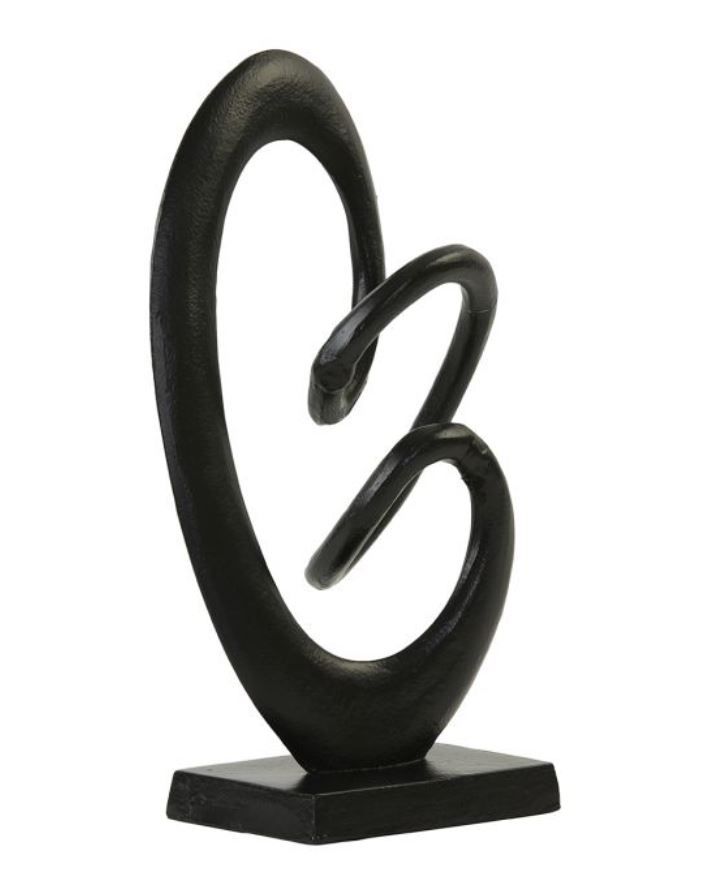 Trendhopper Dekofigur Eddy Schwarz 20 cm