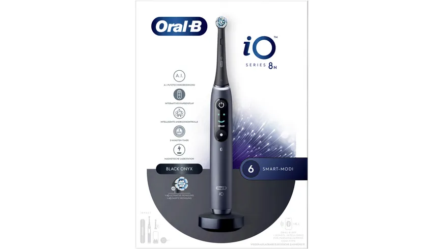 Oral-B Elektrische Zahnbürste iO Series 8N Black Onyx