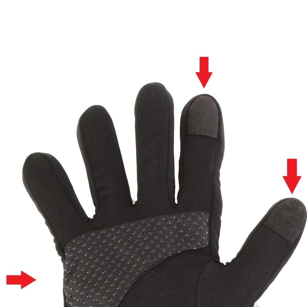 Thermo Winter-Arbeitshandschuhe Thermo Gloves Touch Screen beheizbare Handschuhe