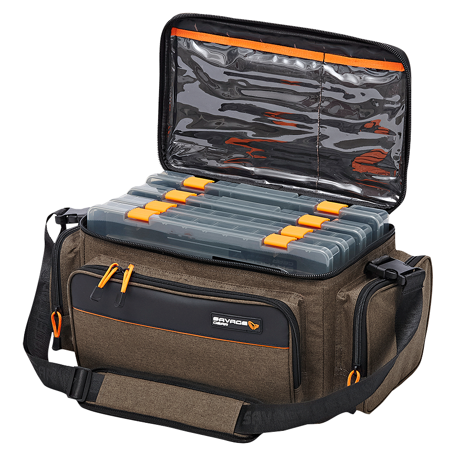 Savage Gear Schultertasche System Box Bag (Modell L)