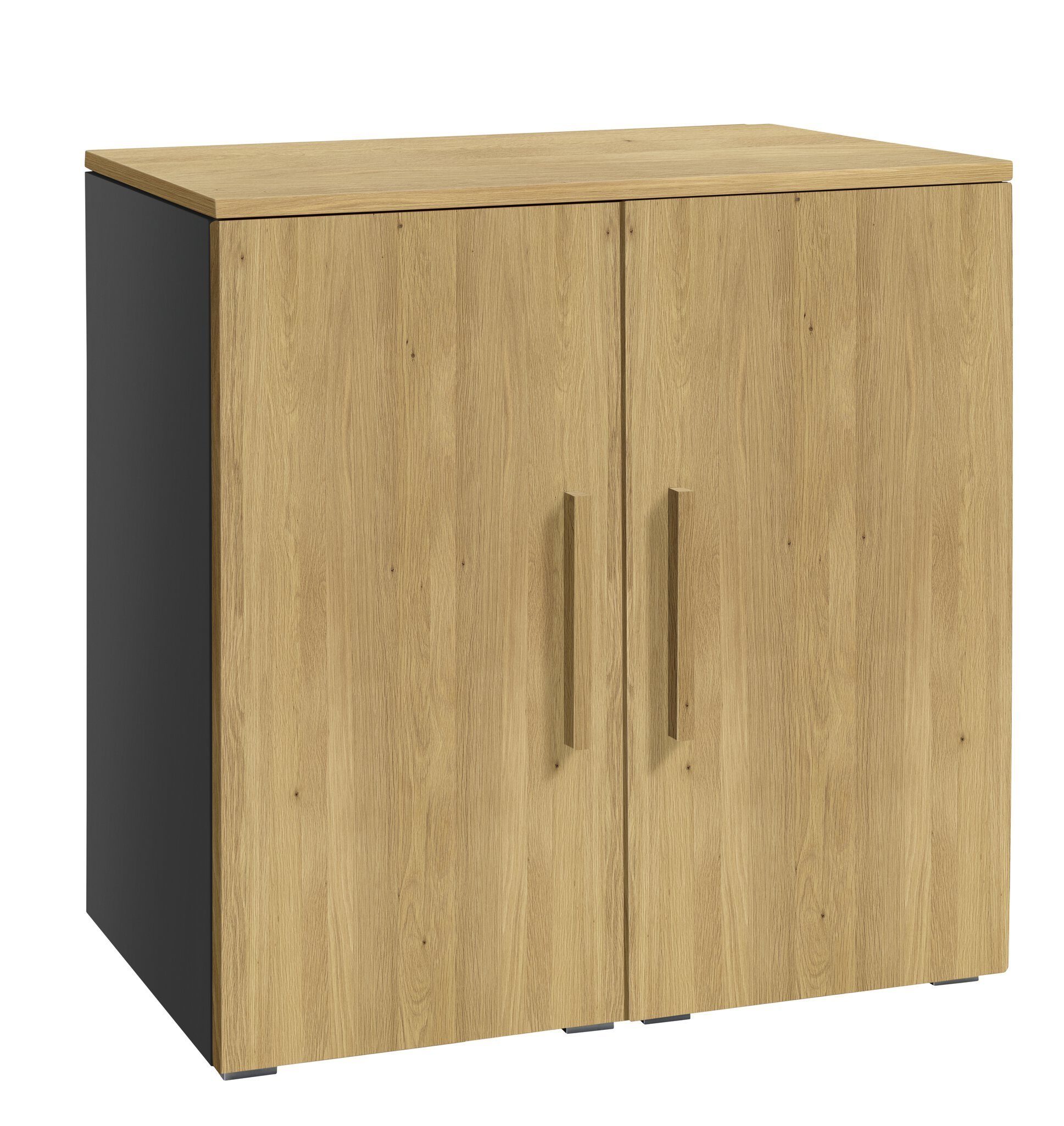 HASENA Highboard Hasena Accessoires Portina Kommode Massivholz 90x50x86 (1)