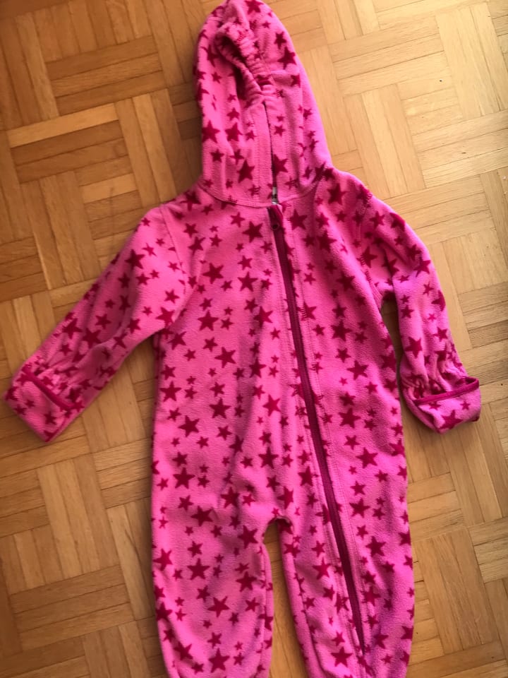 Playshoes Fleeceoverall in Pink günstig kaufen 86