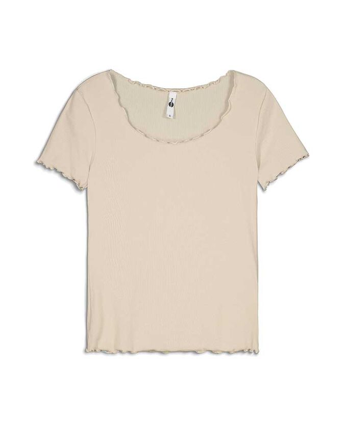 T-Shirt - Muschelsaum