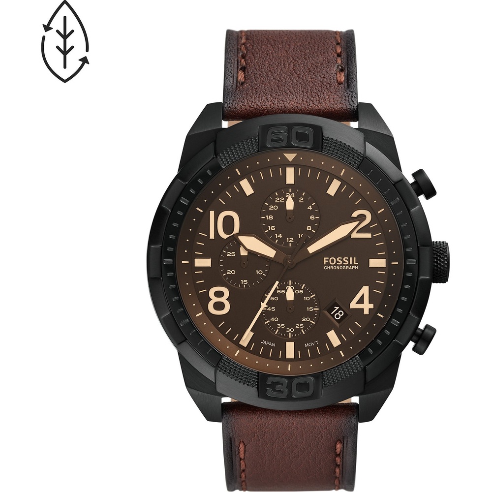 Fossil Chronographe Acier inoxydable Montre