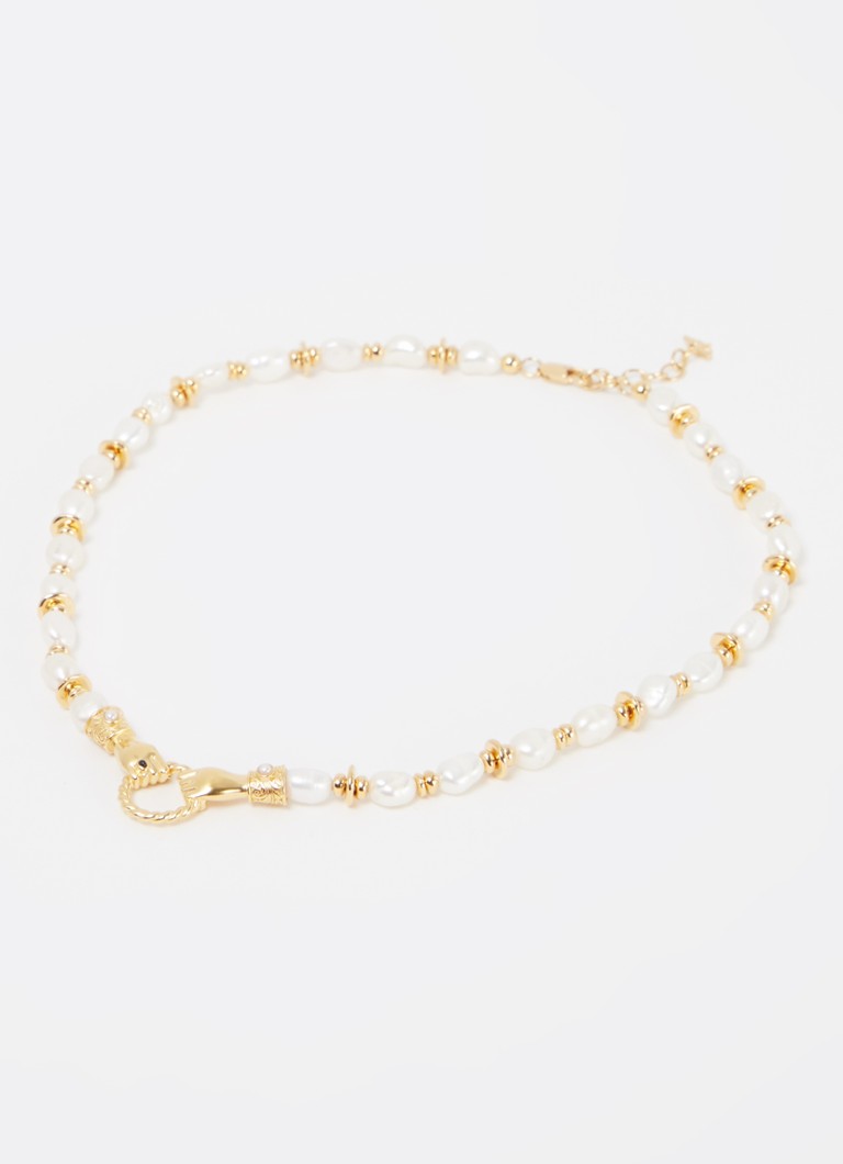 Missoma In Good Hands necklace gold-plated