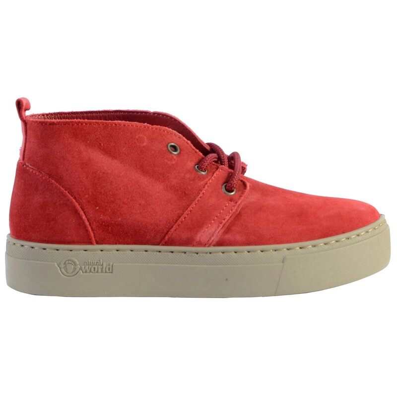 Baskets montantes cuir Safari