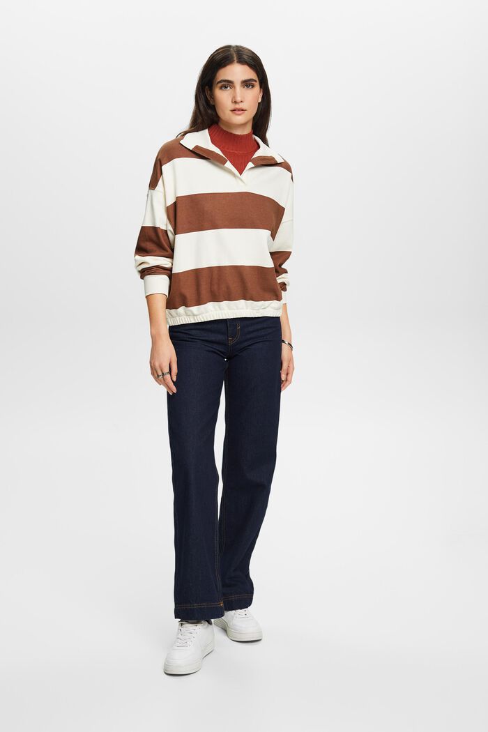 Gestreiftes Sweatshirt