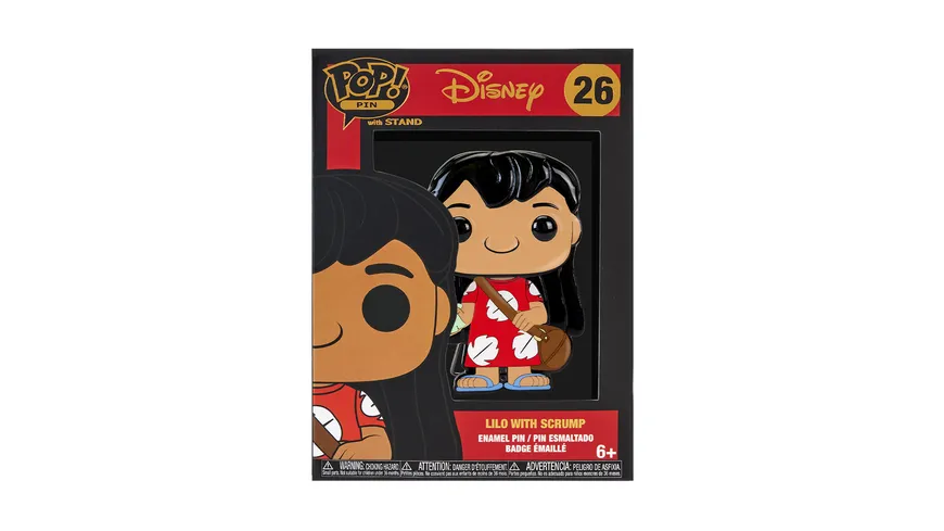 Funko - POP! -  - POP! Pin Lilo With Scrump