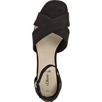 s.Oliver Sandale in schwarz