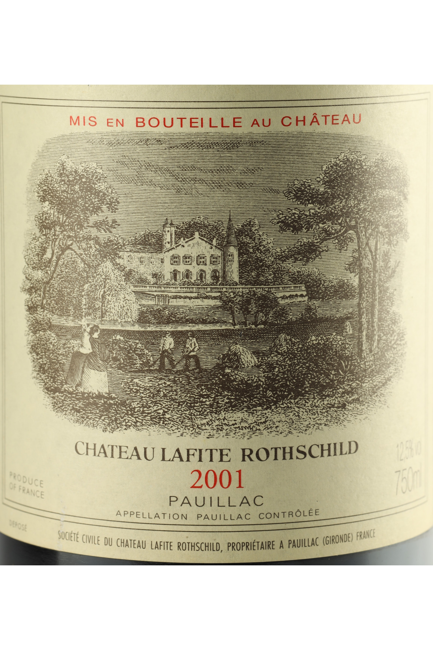 Château Lafite Rothschild 2001, Pauillac