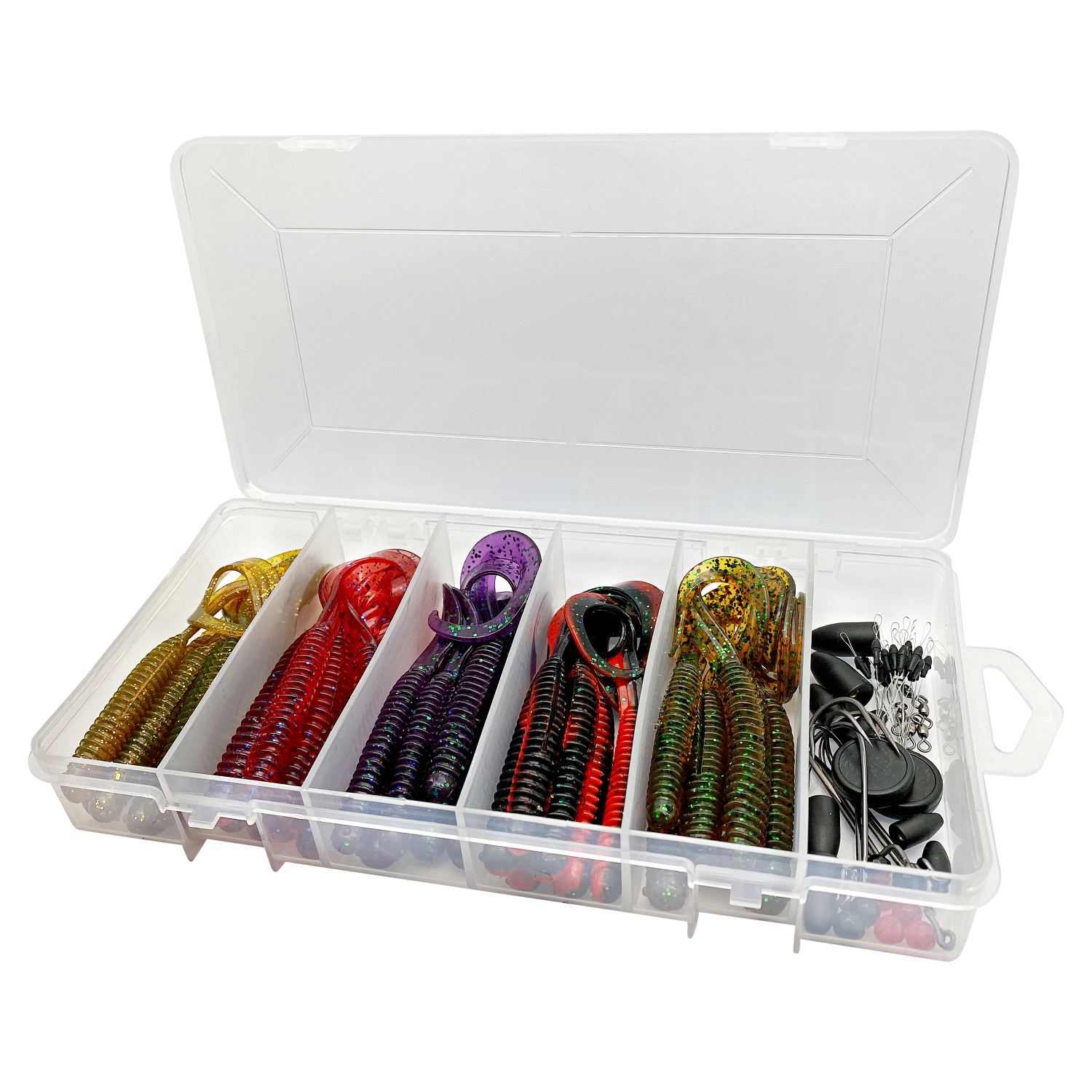 Savage Gear Gummiwürmer Set (Rib Worm Kit)