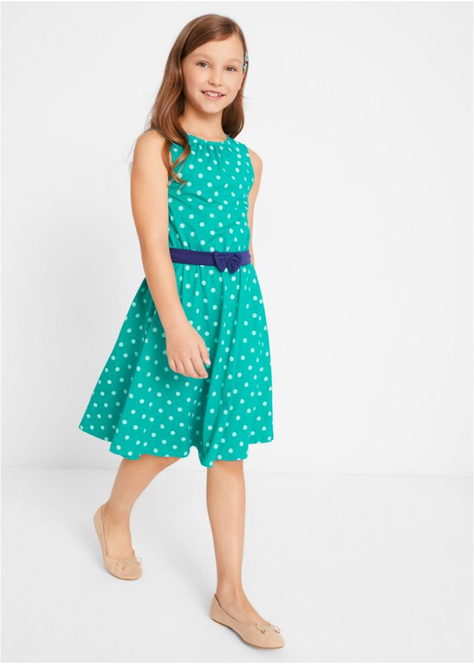 Mädchen Jerseykleid aus Bio-Baumwolle