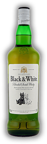 Black & White 1,0 Liter Black & White 1,0 Liter Ein traditioneller Scotch Whisky. 1	 Liter - Vol 40%