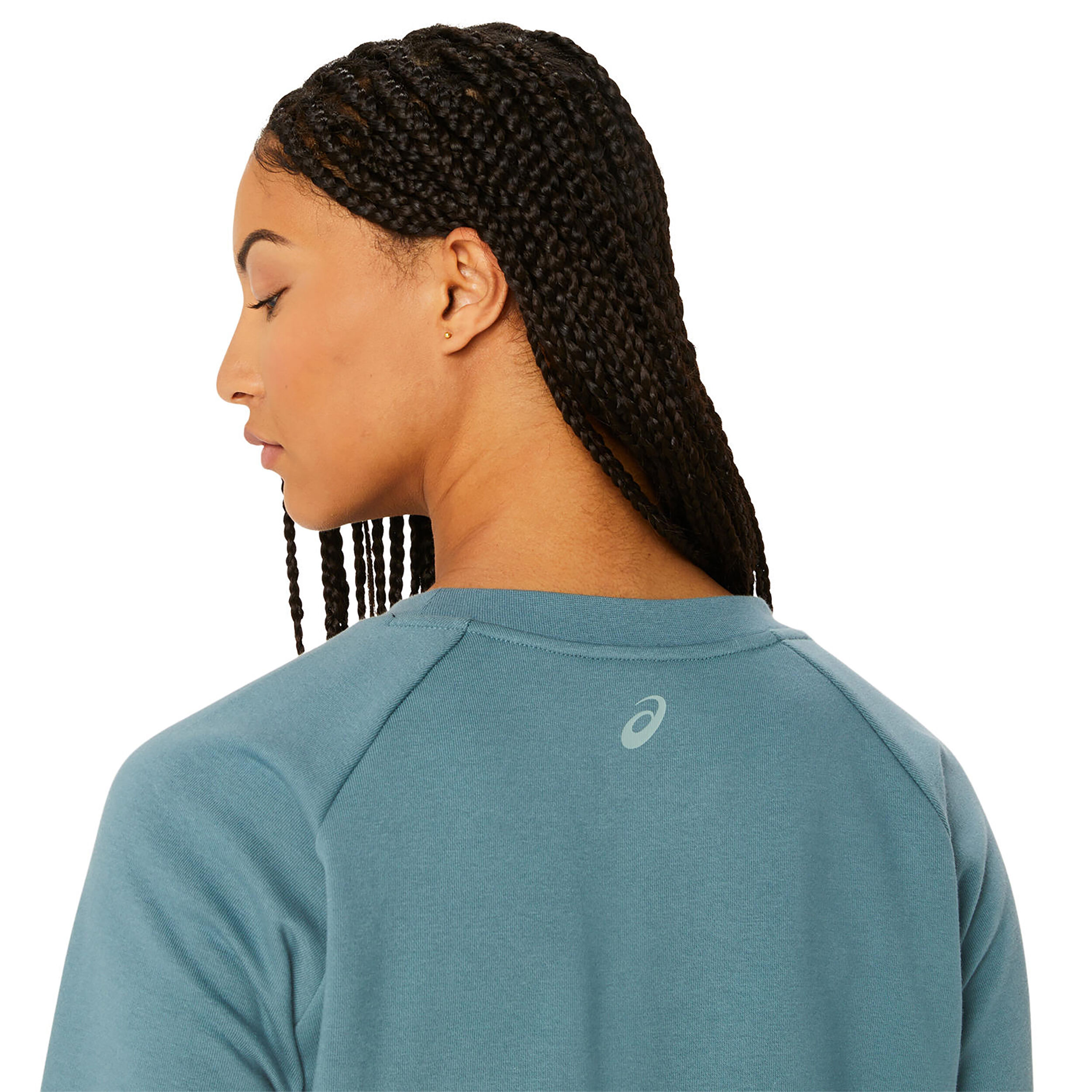 Tiger Lauftop Damen - Petrol, Türkis