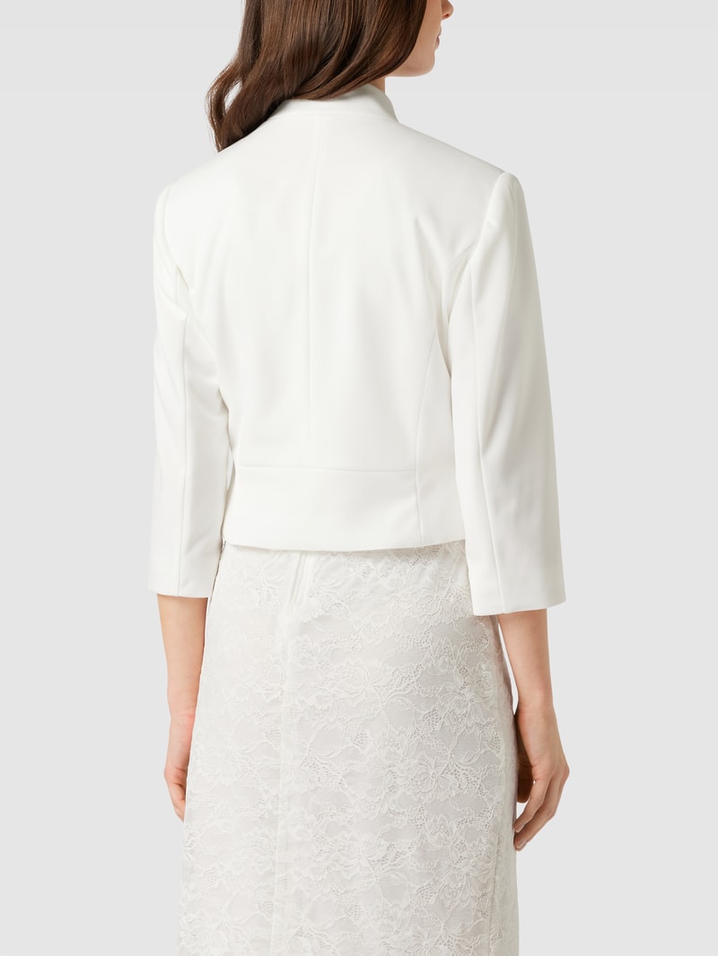 Bolero mit Stehkragen in offwhite
