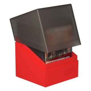 Ultimate Guard Boulder Deck Case 100+ Synergy Schwarz/Rot