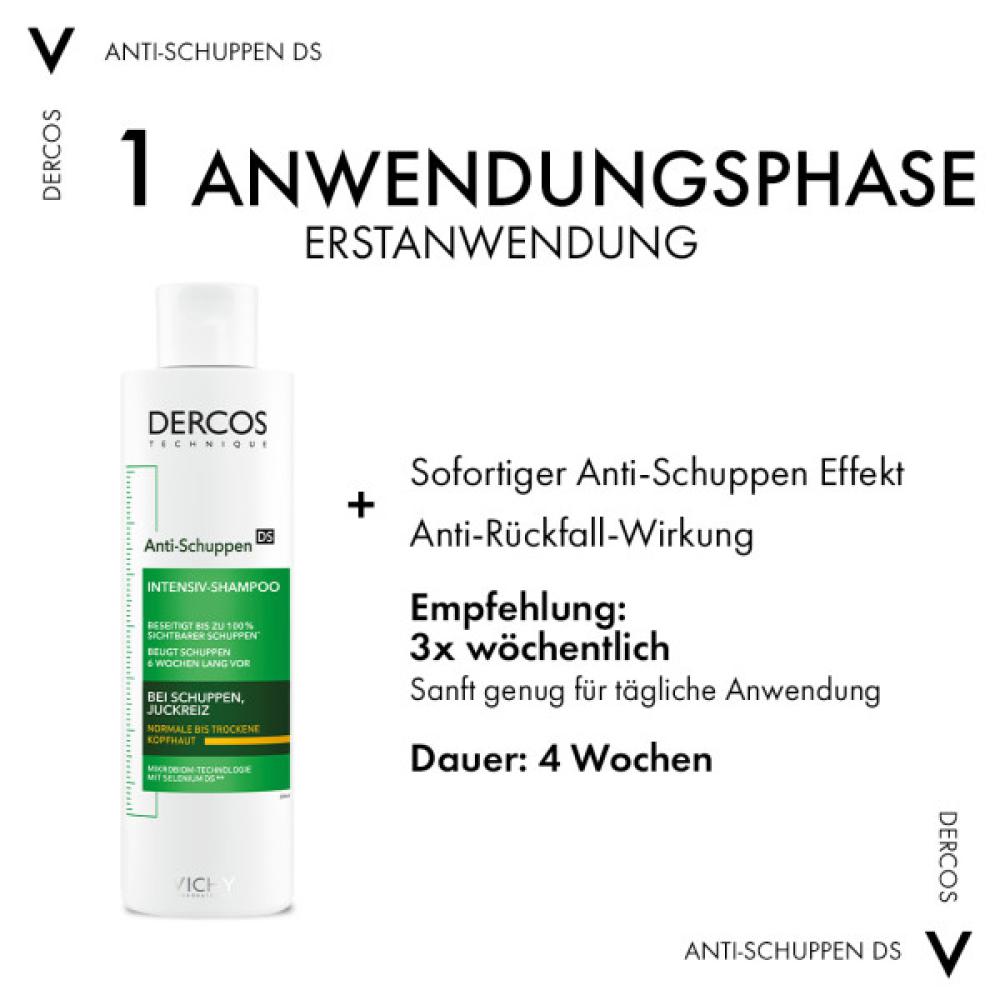 DERCOS Anti-Schuppen Shampoo trock.Kopfhaut