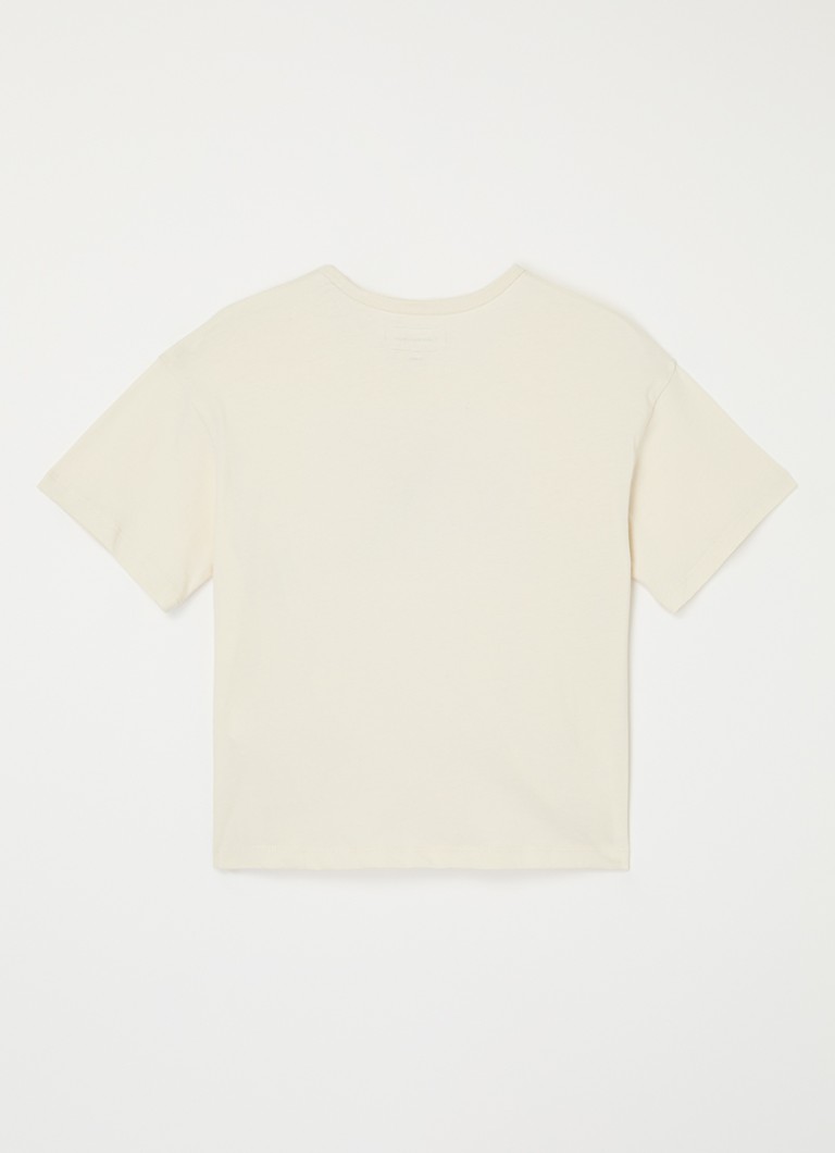 Tricou Calvin Klein cu logo brodat
