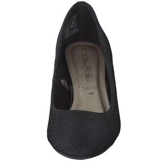 Via della Rosa Pumps in schwarz