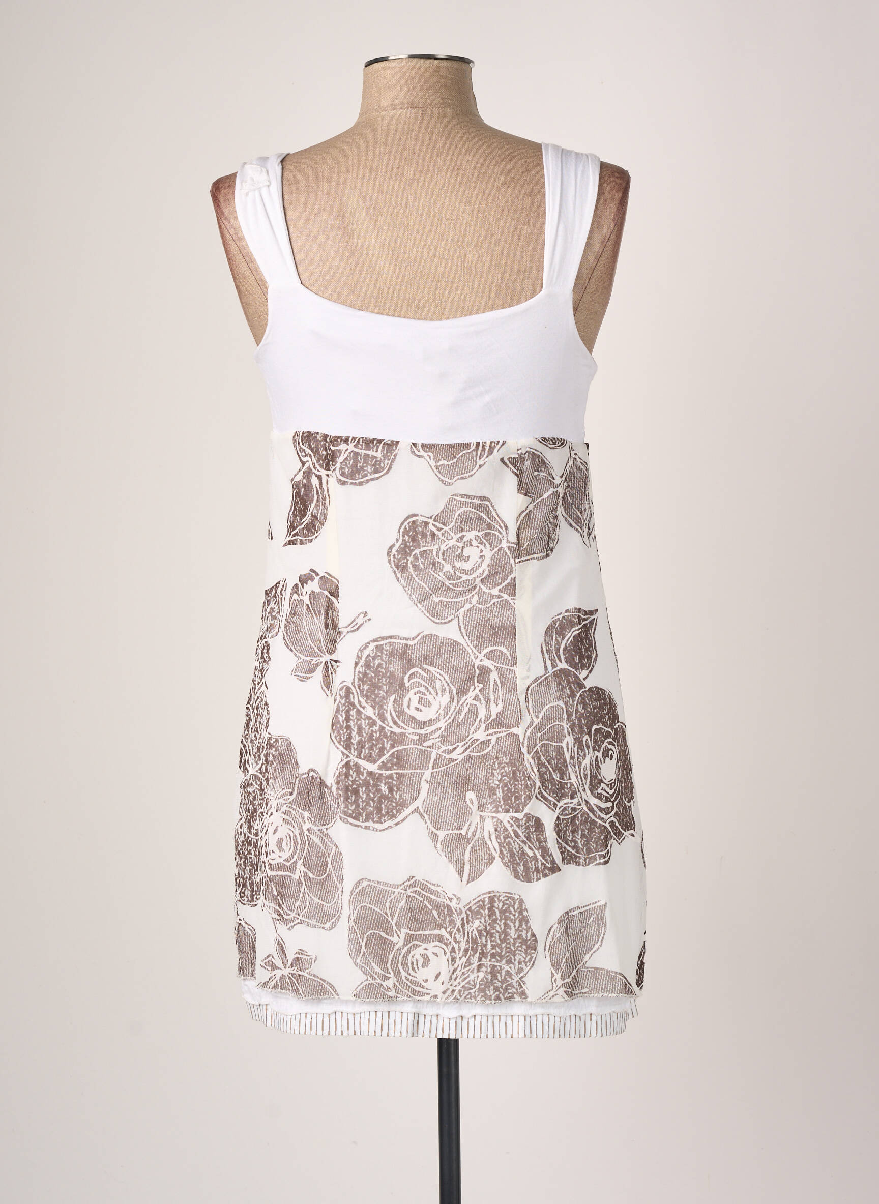 Elisa Cavaletti Tuniquemanchelongue Femme couleur blanc