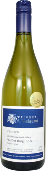 2018 Weißer Burgunder Spätlese trocken - Weingut Waigand