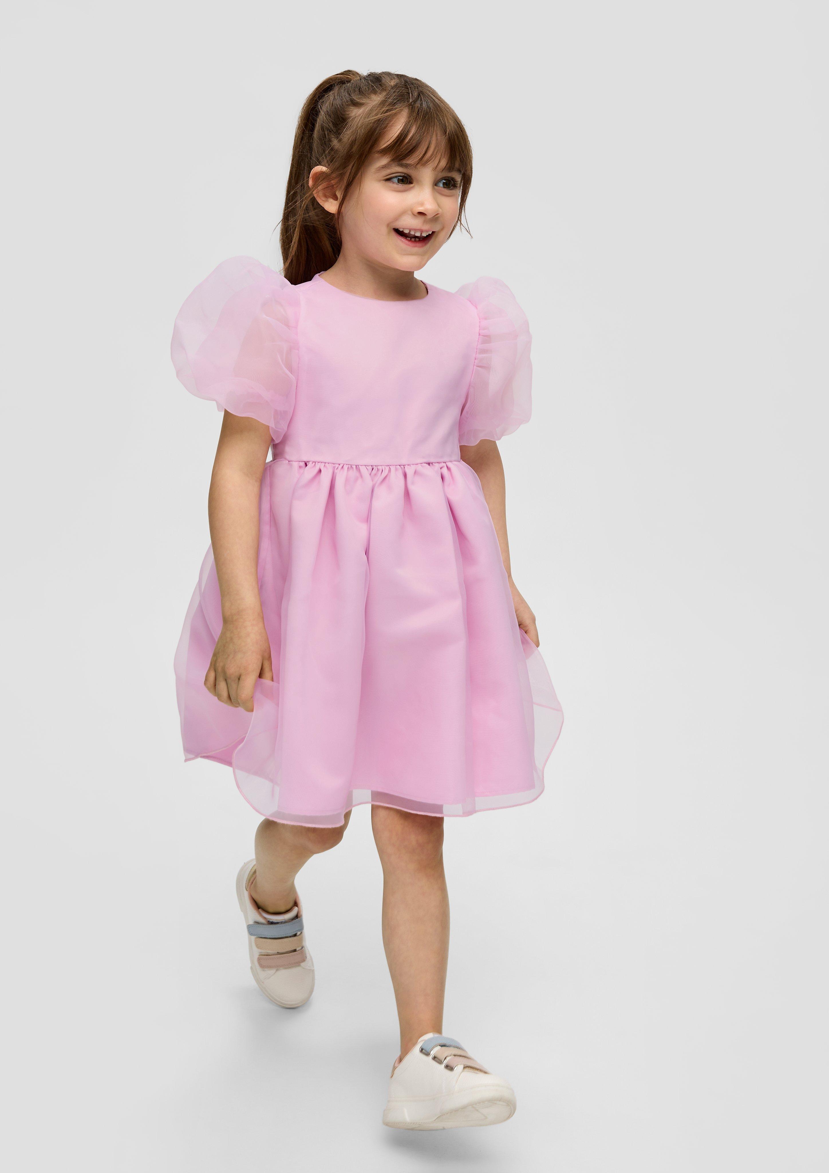 Kleid mit Satinrock  2140577-4073