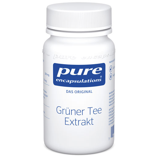 PURE ENCAPSULATIONS grüner Tee Extrakt Kapseln  60 St  Kapseln