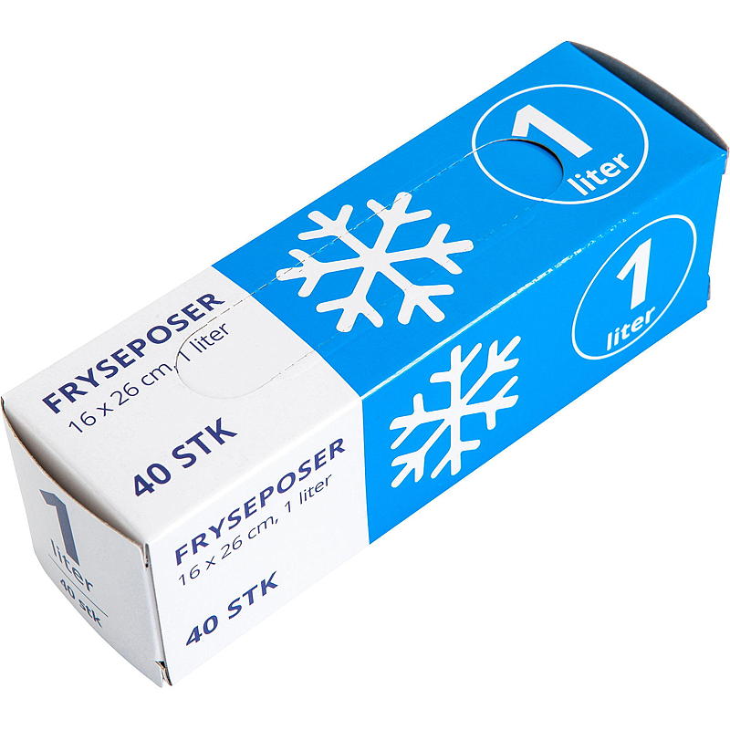 Quick Fryseposer 1 l 40 stk